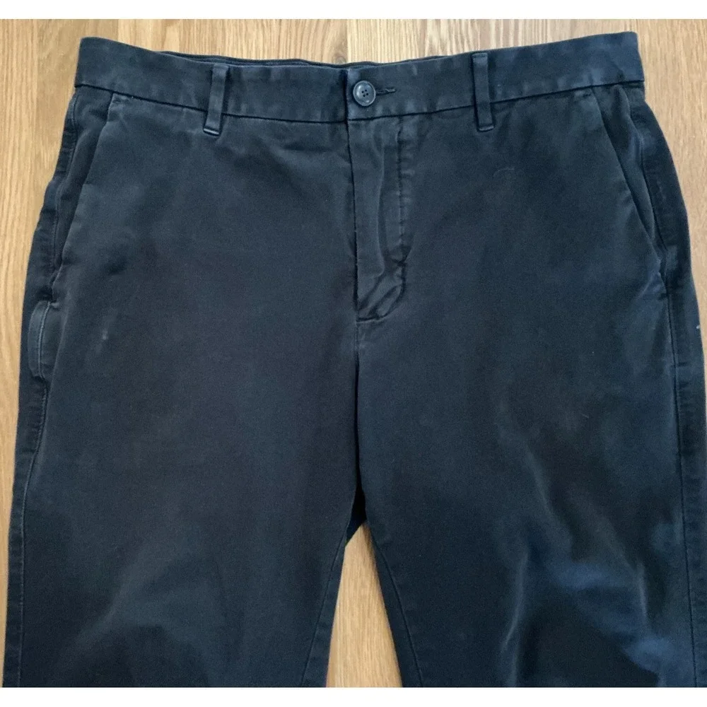 Everlane Uniform Slim Fit Chinos Blue sz 33 Hemmed‎ 28